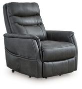 Prime Furniture - Ashley Furniture - Strawbill Living Room - Power Lift Recliner / Sapphire - 6391012